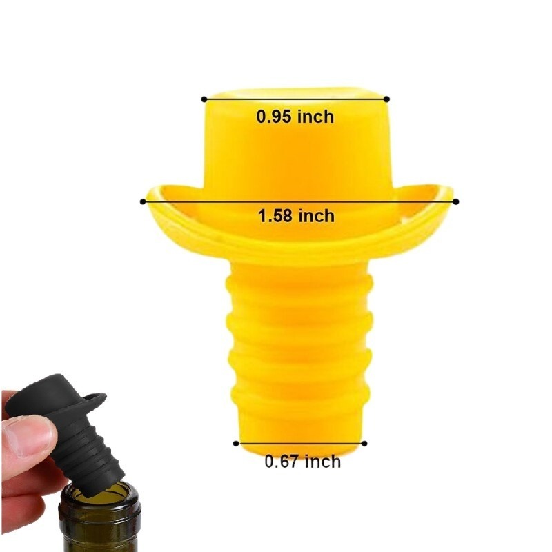 シリコン製ボトルストッパー、ボトルキャップ、ワインコルク、ワ - Wine Preservation Pump のレビューと価格