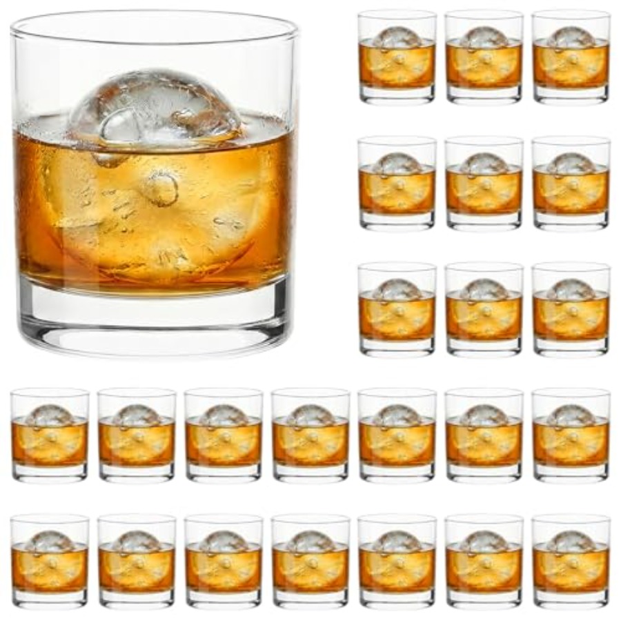 24個入り 10オンス オールドファッションドグラスセット  - Old Fashioned Glass のレビューと価格