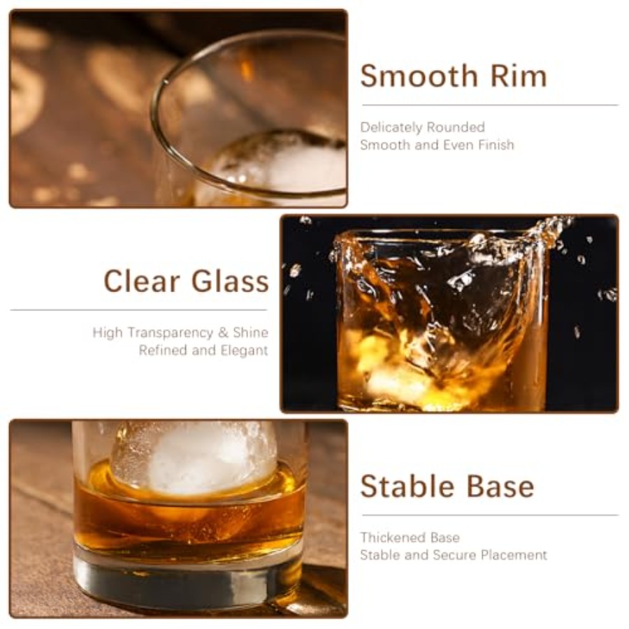 24個入り 10オンス オールドファッションドグラスセット  - Old Fashioned Glass のレビューと価格