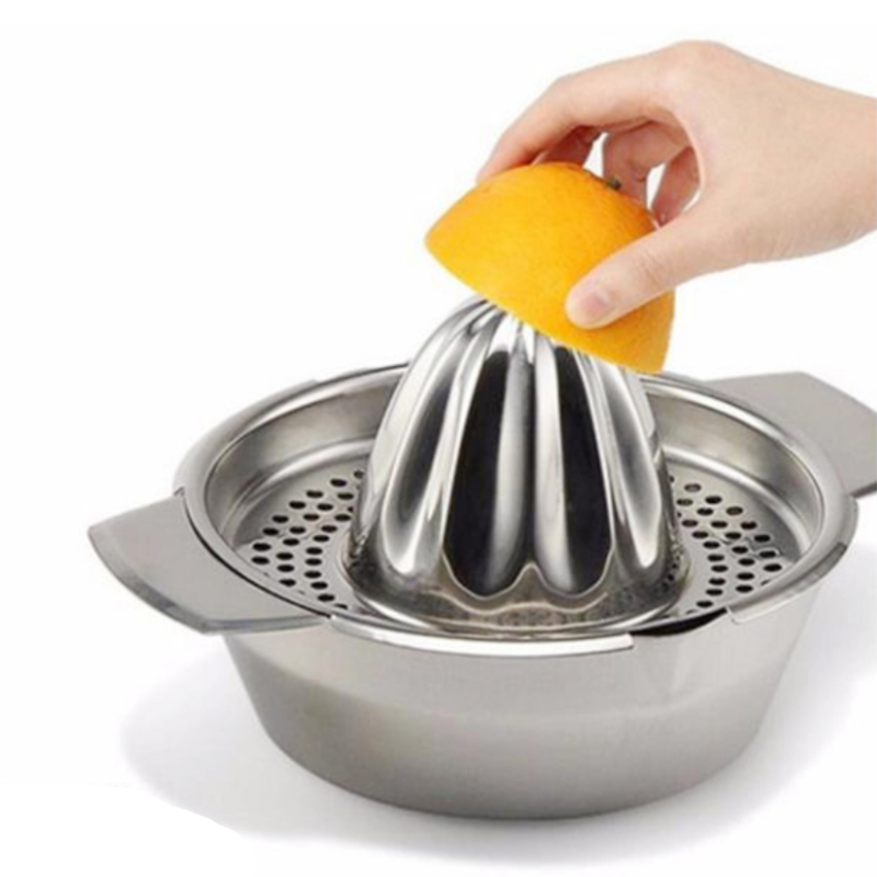 ポータブルレモンオレンジ手動フルーツジューサー 304 ステ - Citrus Juicer Bar のレビューと価格